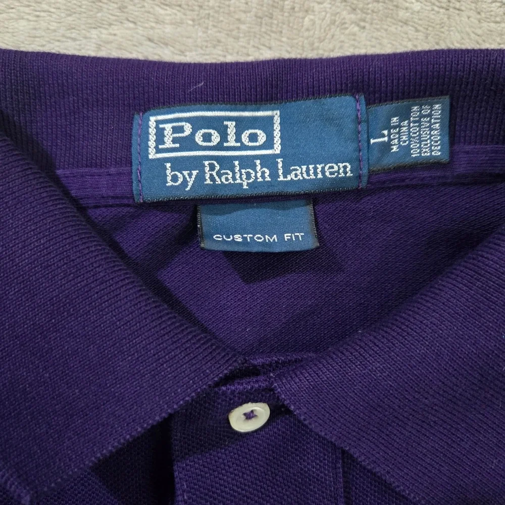 Polo Ralph Lauren Polo Big Pony Shirt Mens Medium Rugby Preppy Collegiate Casual